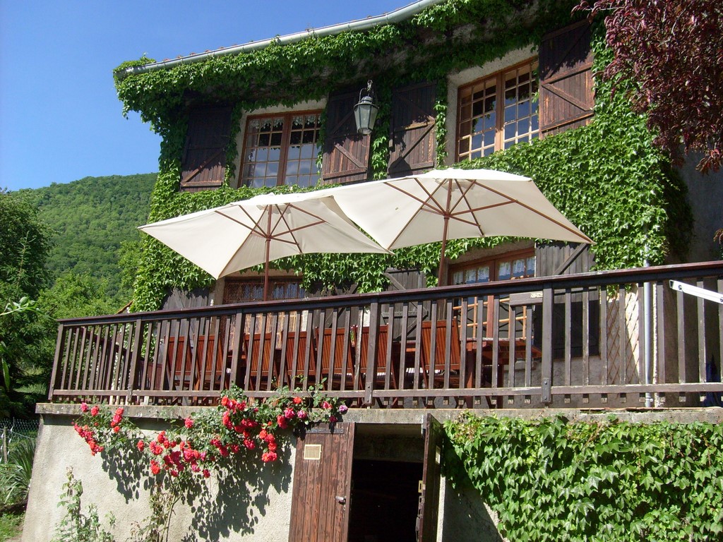 Vue d'ensemble de la terrasse